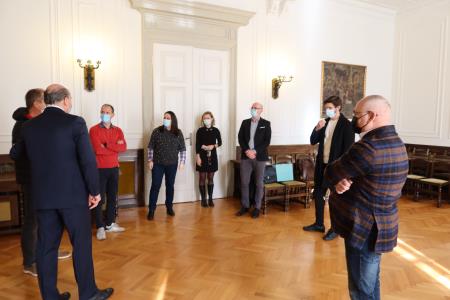 Sprejem Nika Pletikosa pri županu Občine Piran (4)